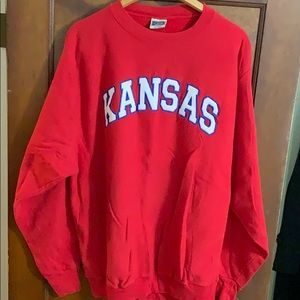Authentic Life Pullover Sweatshirt Kansas (KU)